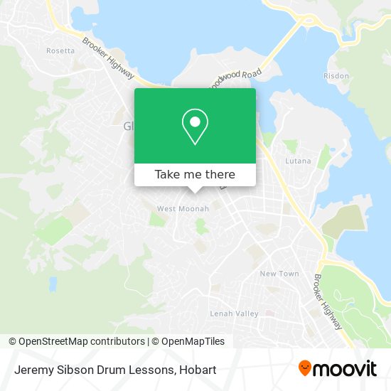 Jeremy Sibson Drum Lessons map