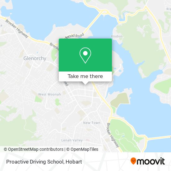 Mapa Proactive Driving School