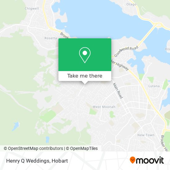 Henry Q Weddings map