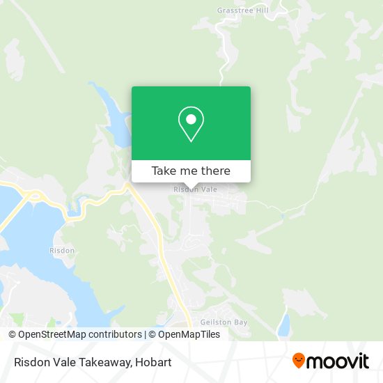 Mapa Risdon Vale Takeaway