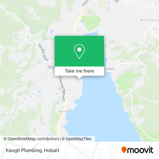 Keogh Plumbing map