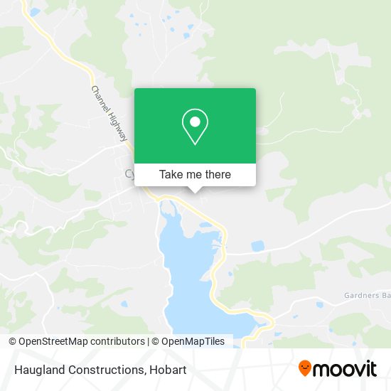 Haugland Constructions map