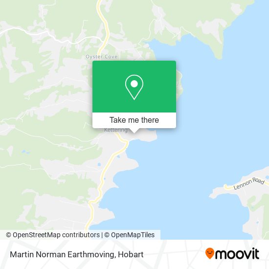 Martin Norman Earthmoving map