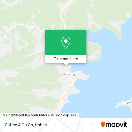 Coffee A Go Go map