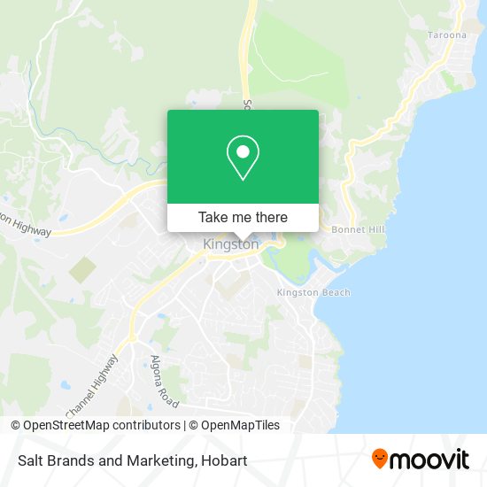 Salt Brands and Marketing map