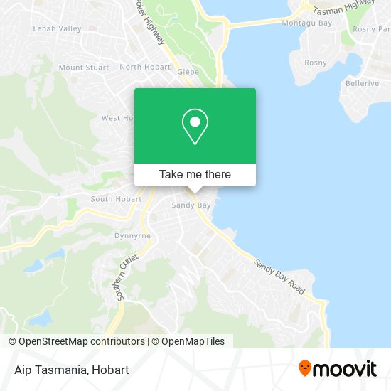 Mapa Aip Tasmania