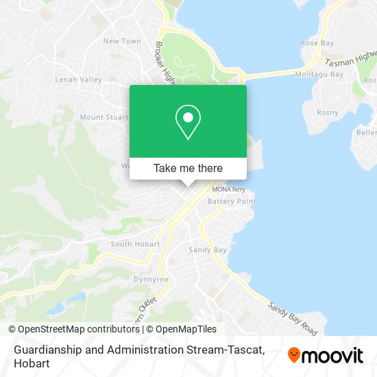 Mapa Guardianship and Administration Stream-Tascat