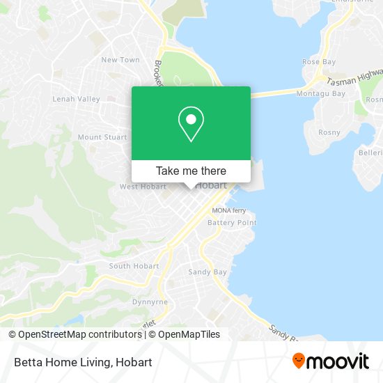 Betta Home Living map