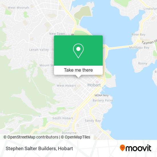 Stephen Salter Builders map