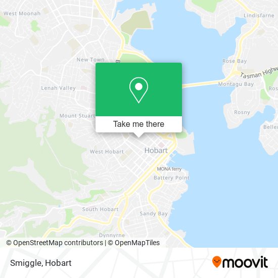 Smiggle map