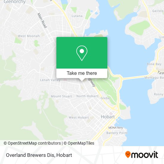 Overland Brewers Dis map