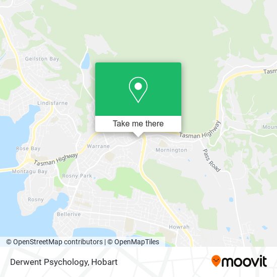 Derwent Psychology map