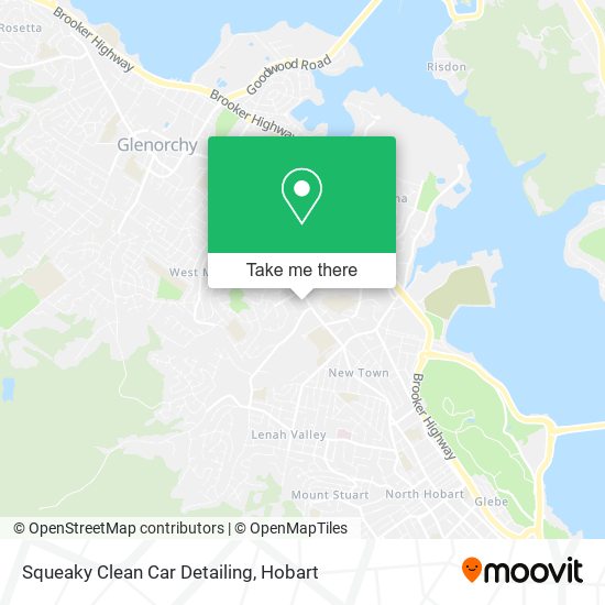 Squeaky Clean Car Detailing map