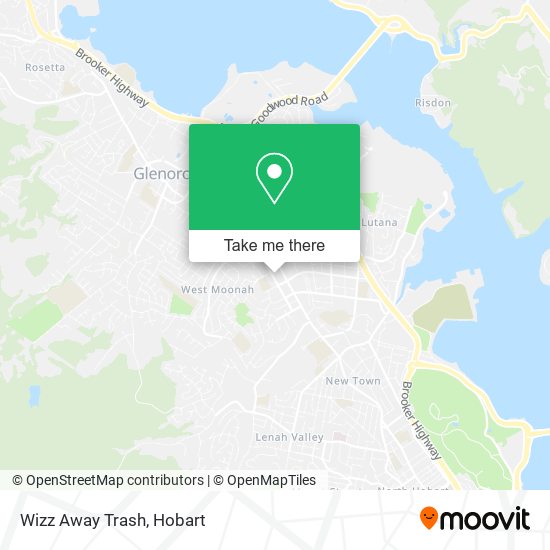 Wizz Away Trash map
