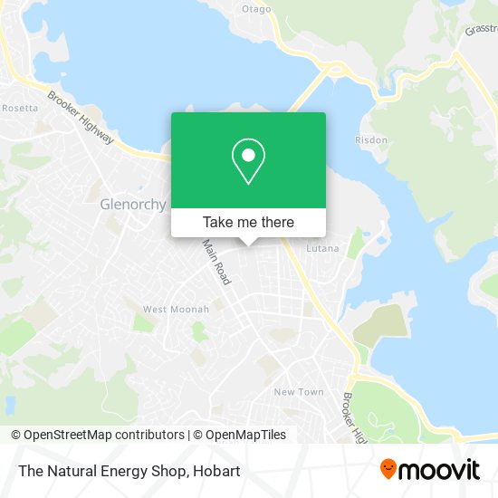 Mapa The Natural Energy Shop