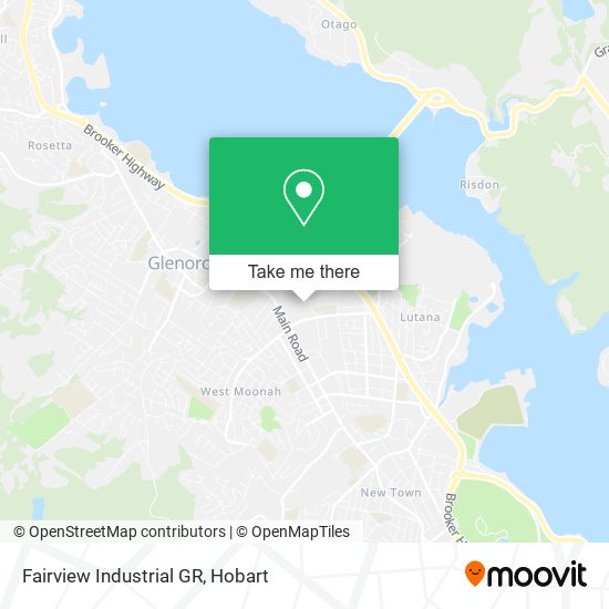 Fairview Industrial GR map