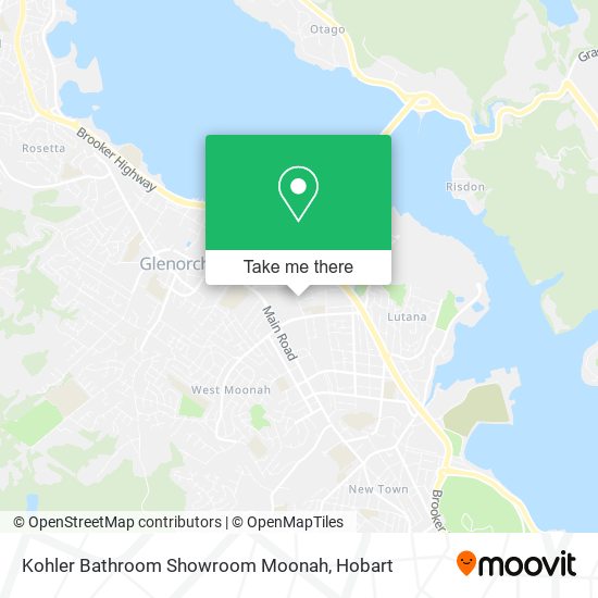 Mapa Kohler Bathroom Showroom Moonah