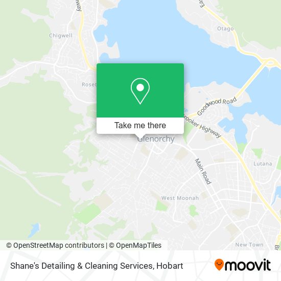 Mapa Shane's Detailing & Cleaning Services