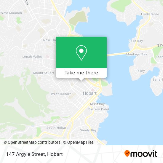 147 Argyle Street map