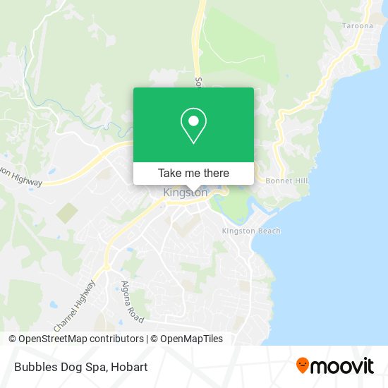 Bubbles Dog Spa map