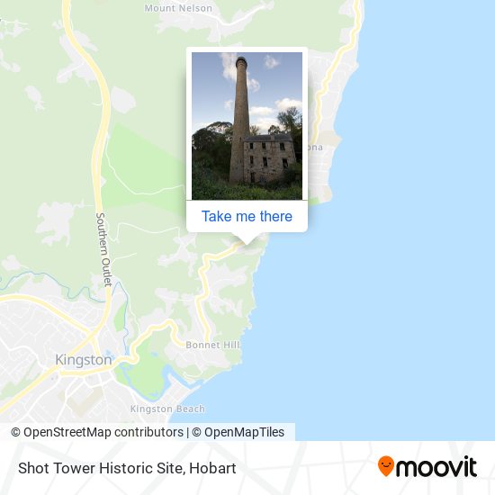Mapa Shot Tower Historic Site