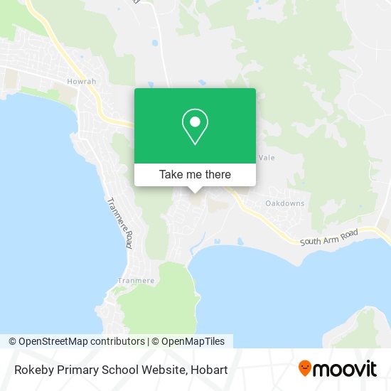 Rokeby Primary School Website map