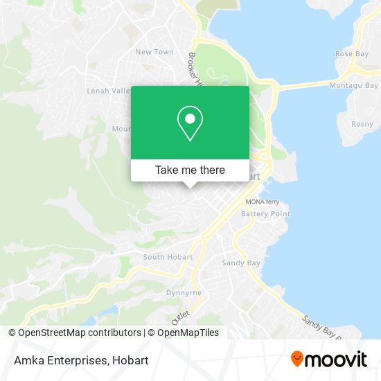 Amka Enterprises map