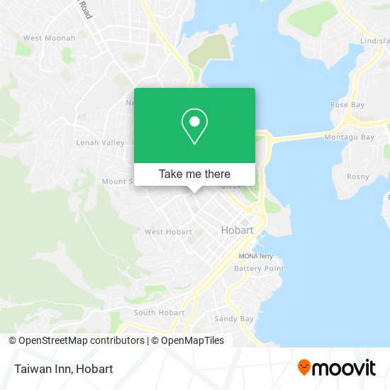 Taiwan Inn map