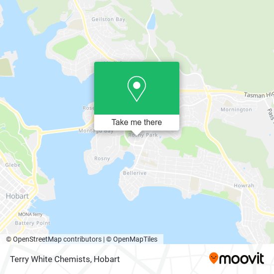 Terry White Chemists map