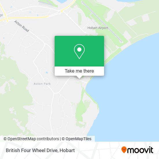 Mapa British Four Wheel Drive