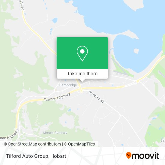 Mapa Tilford Auto Group