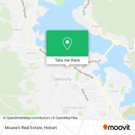 Moane's Real Estate map