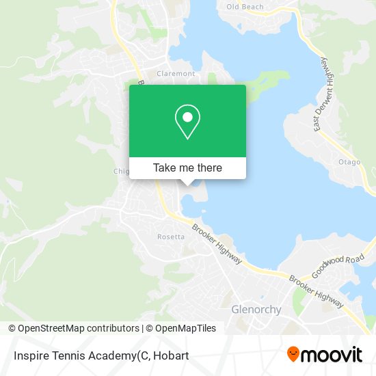 Inspire Tennis Academy map