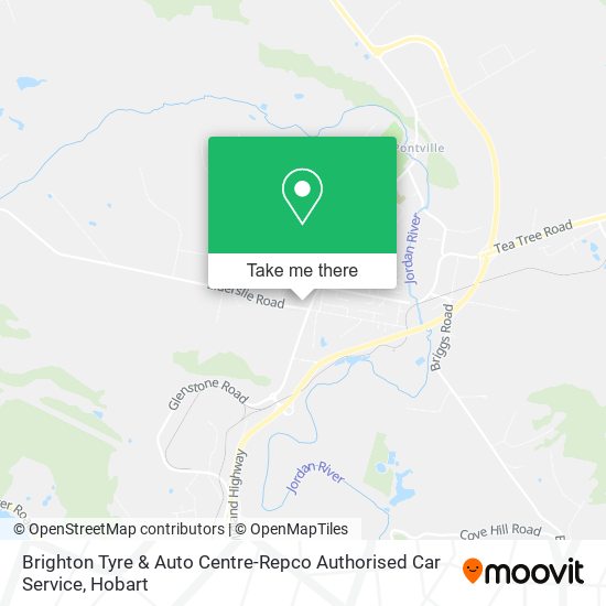 Brighton Tyre & Auto Centre-Repco Authorised Car Service map