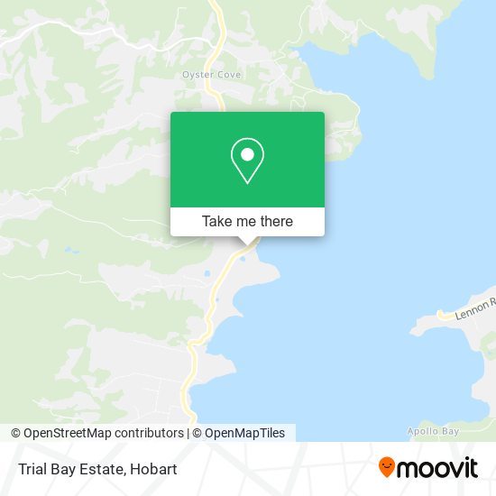 Trial Bay Estate map