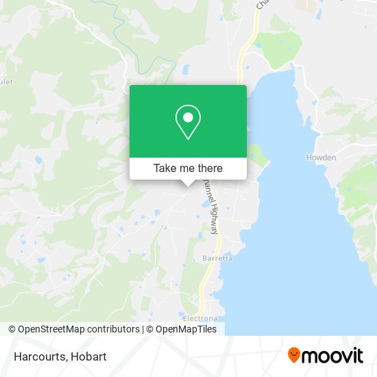 Harcourts map