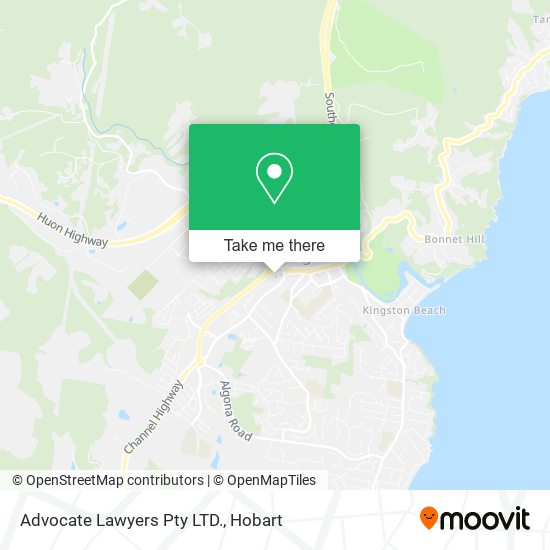 Advocate Lawyers Pty LTD. map
