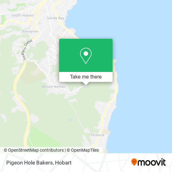 Pigeon Hole Bakers map