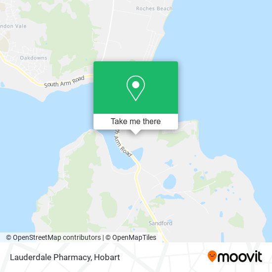 Lauderdale Pharmacy map