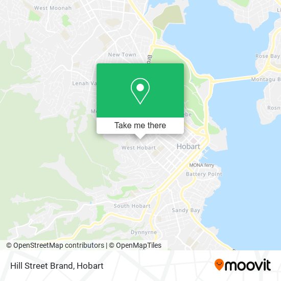Hill Street Brand map