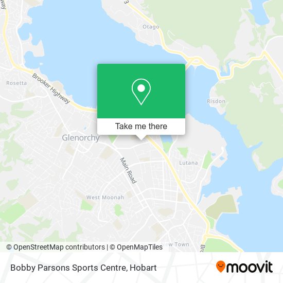 Bobby Parsons Sports Centre map