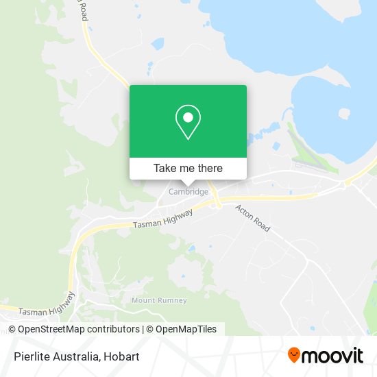Pierlite Australia map