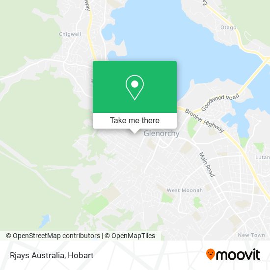 Rjays Australia map