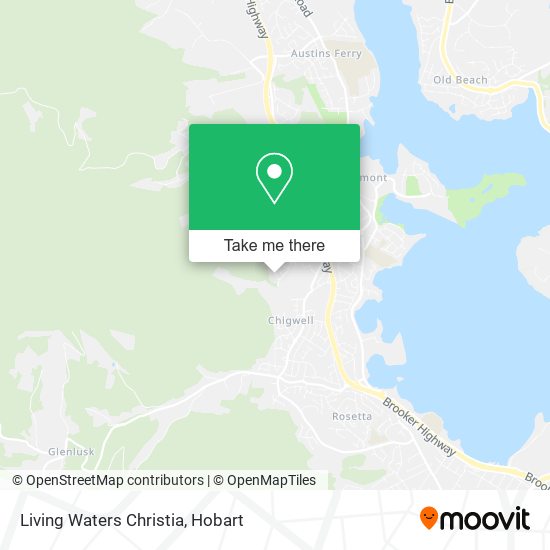 Living Waters Christia map