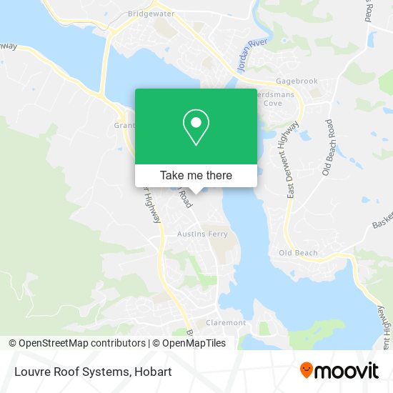 Louvre Roof Systems map