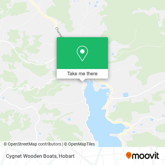 Cygnet Wooden Boats map