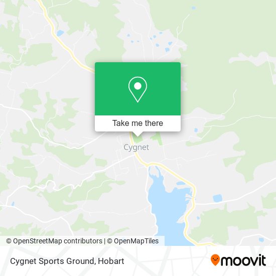 Cygnet Sports Ground map