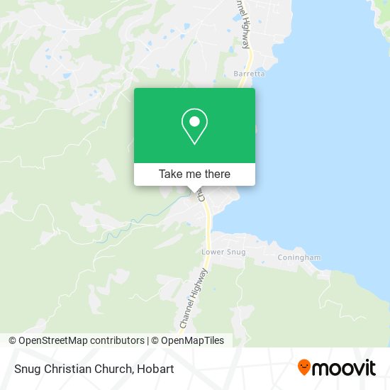 Mapa Snug Christian Church