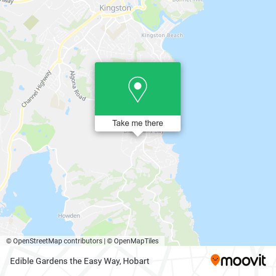 Edible Gardens the Easy Way map