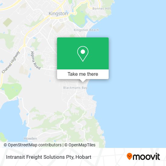 Intransit Freight Solutions Pty map